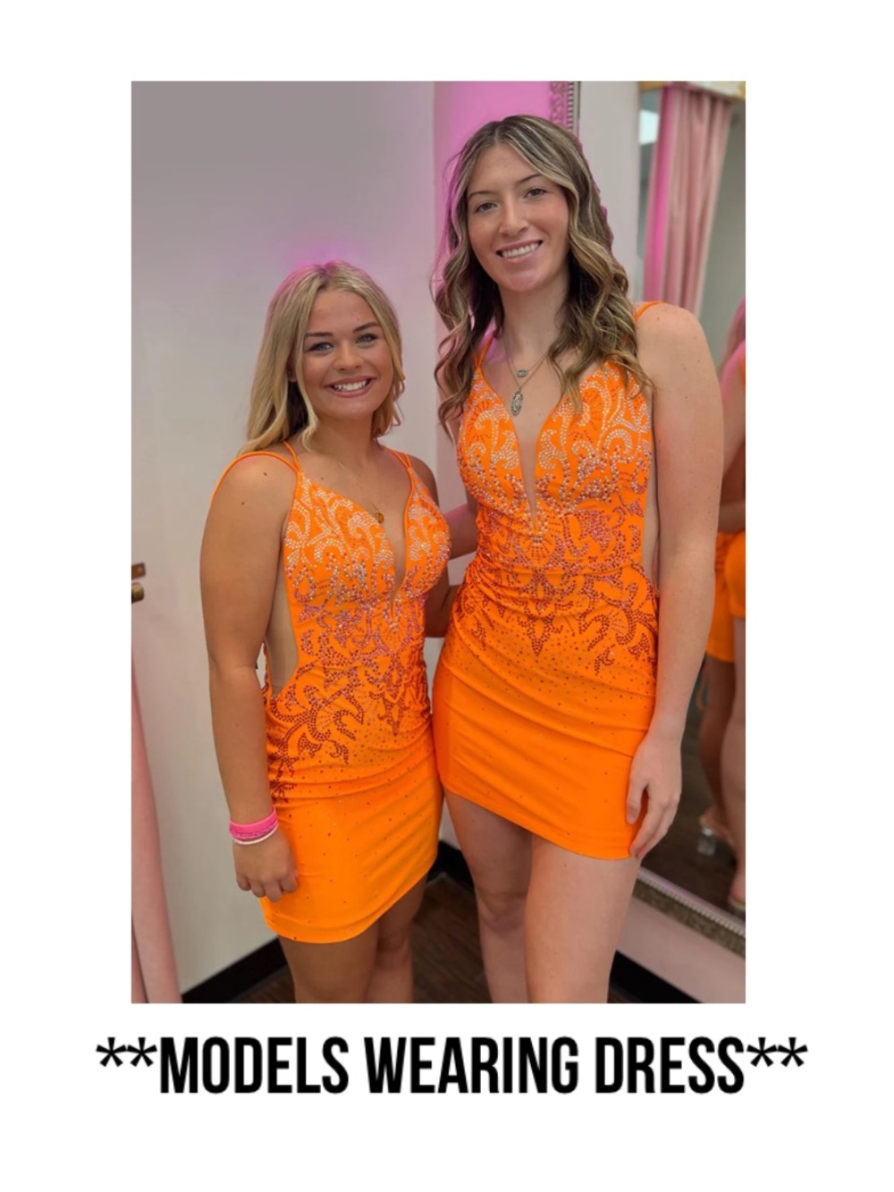 Amarra Orange Dress